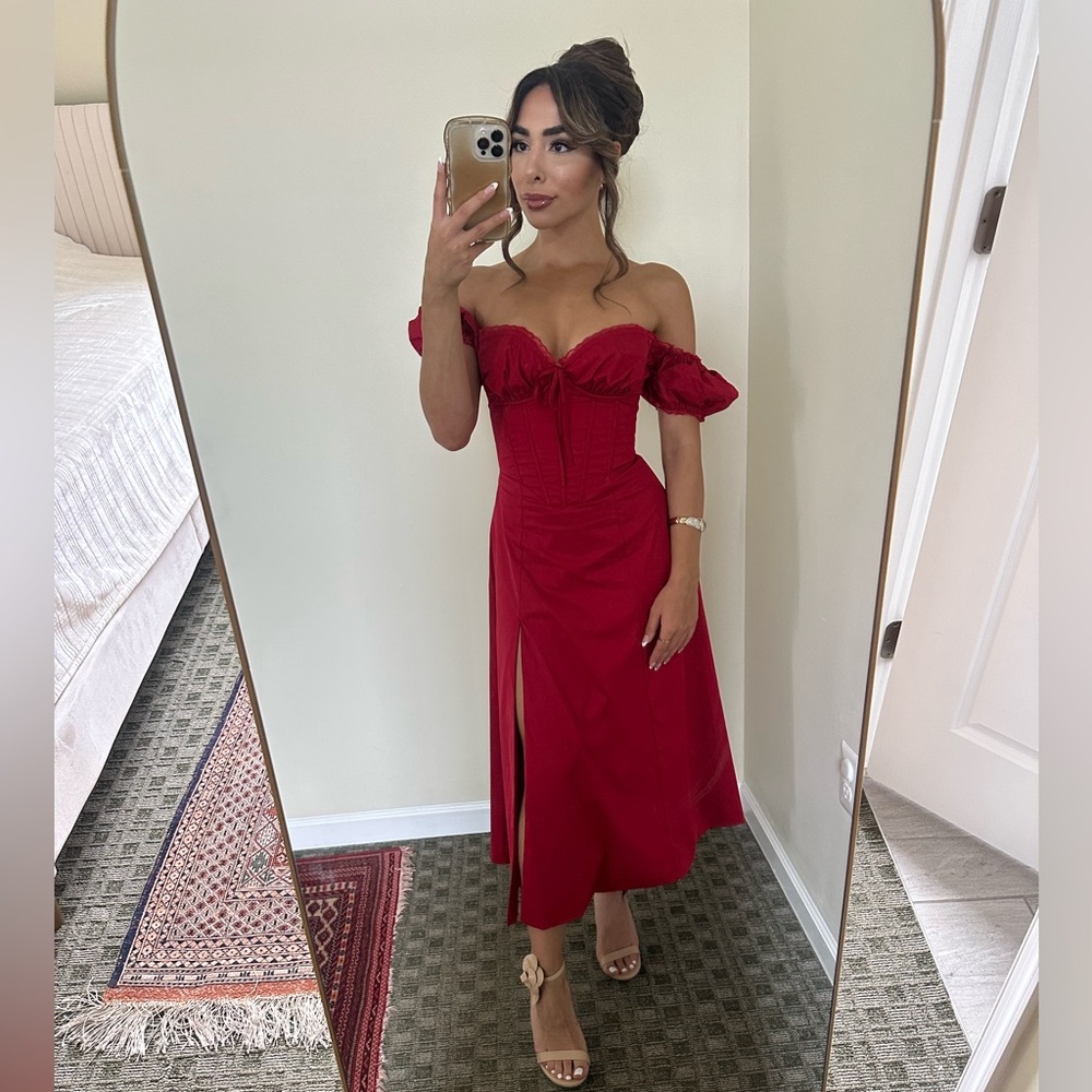 BABYBOO COURTNEY MIDI DRESS
